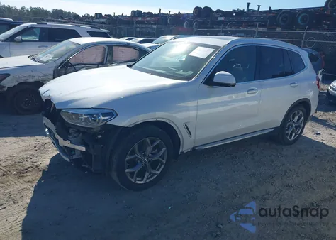 2020 BMW X3 Sdrive30I z USA, uszkodzony, nr VIN 5UXTY3C0XLLE55574